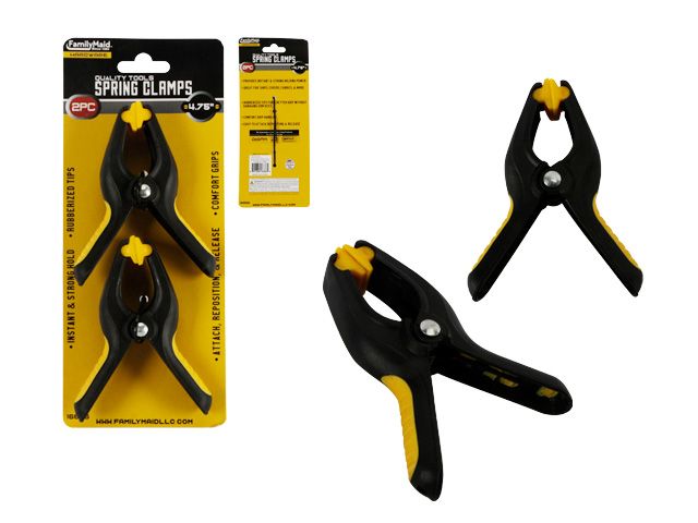 96 Wholesale Spring Clamp 2pc