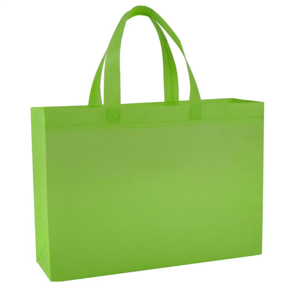 100 Pieces of Grocery Bag 14 X 10 Lime Green