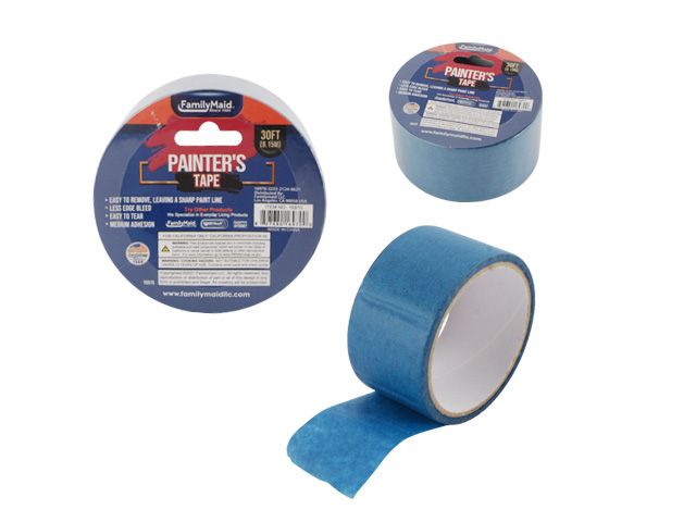 24 Pieces of 30 Ft Blue Painter Masking Tape