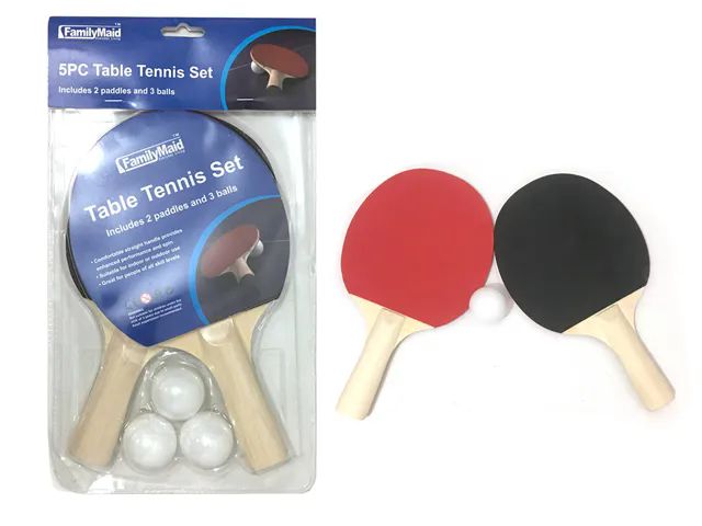 24 Wholesale Table Tennis Paddles With 3 Balls