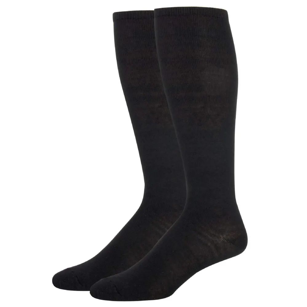 100 Pairs of Wholesale Men's Tube Socks - Black