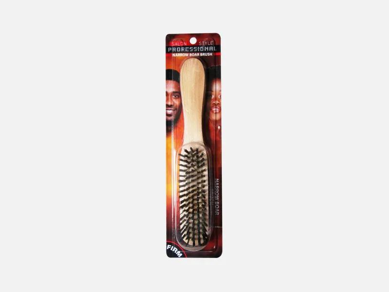 24 Pieces of Narrow Wooden Hair Brush Hard
