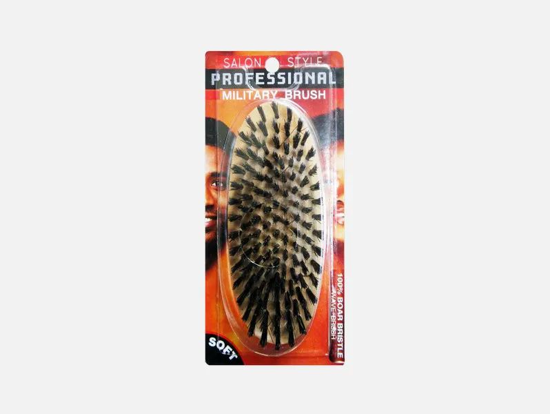 24 Pieces of Oval Wooden Hair Brush Soft