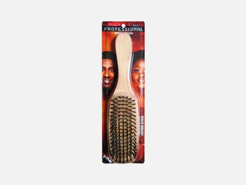 24 Pieces of Wave Wooden Hair Brush Hard