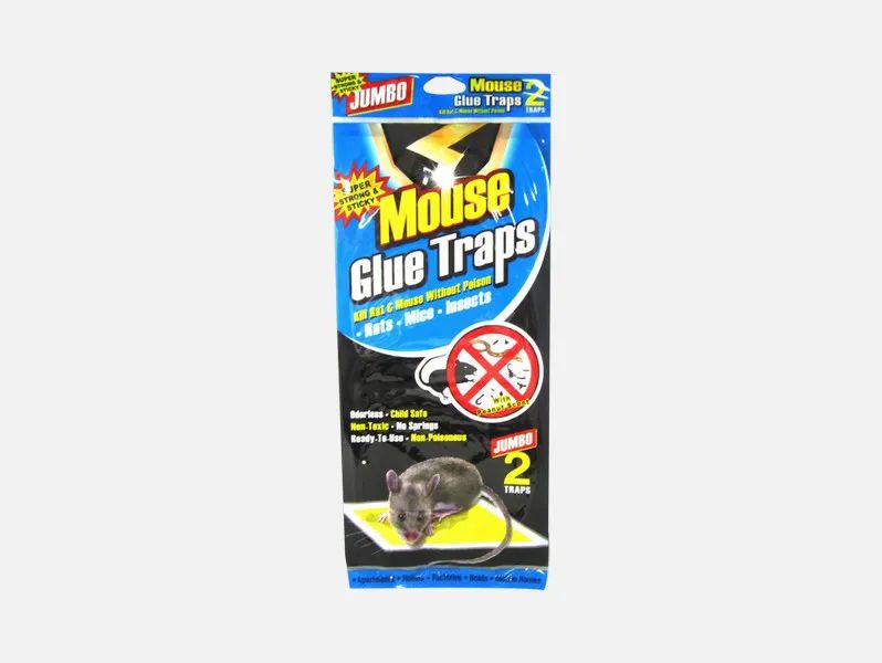 72 Pieces of 2 Pack Jumbo Super Adhesive Mouse Traps