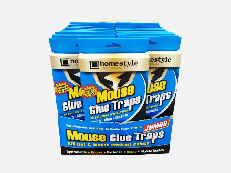 48 Pieces of 2pk Super Jumbo Rat Glue Trap