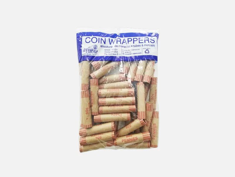 25 Pieces of Us Penny Coin Wrapper 36ct