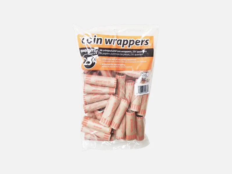 20 Pieces of Us Quarter Coin Wrapper 36ct