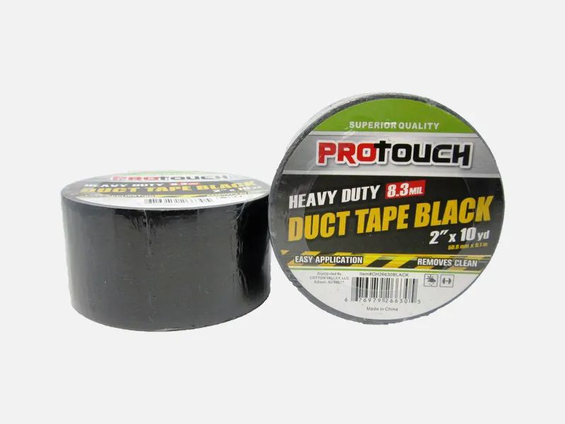48 Pieces of Duct Tape Black 2inchx10yd
