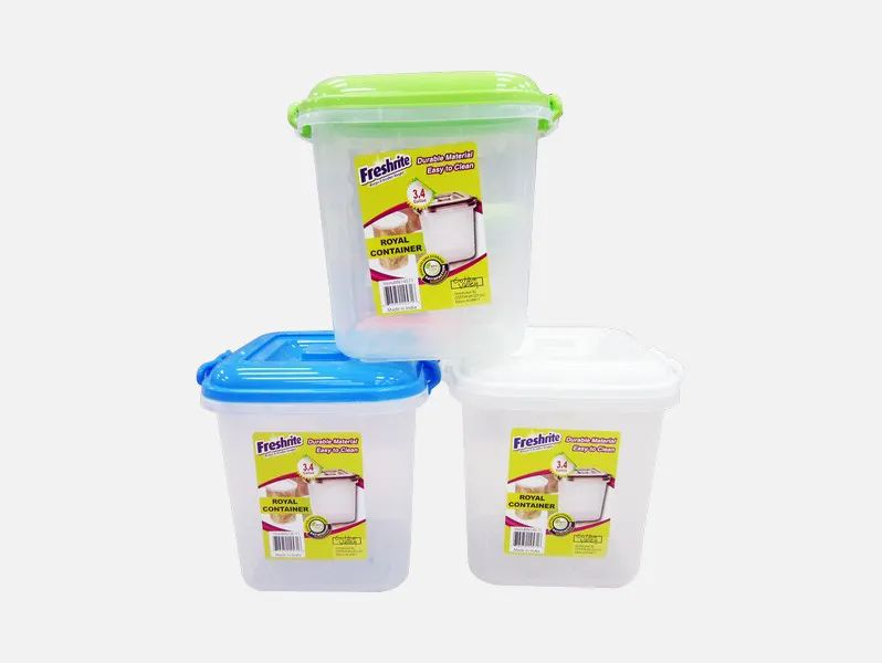  24 Pieces Large Food Storage Containers, Plastic Food