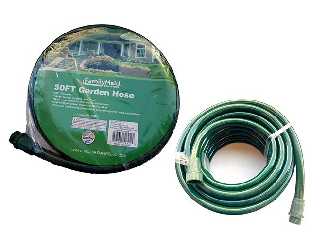 12 Pieces of 50ft Garden Hose 5/8" With 2 Us Connector