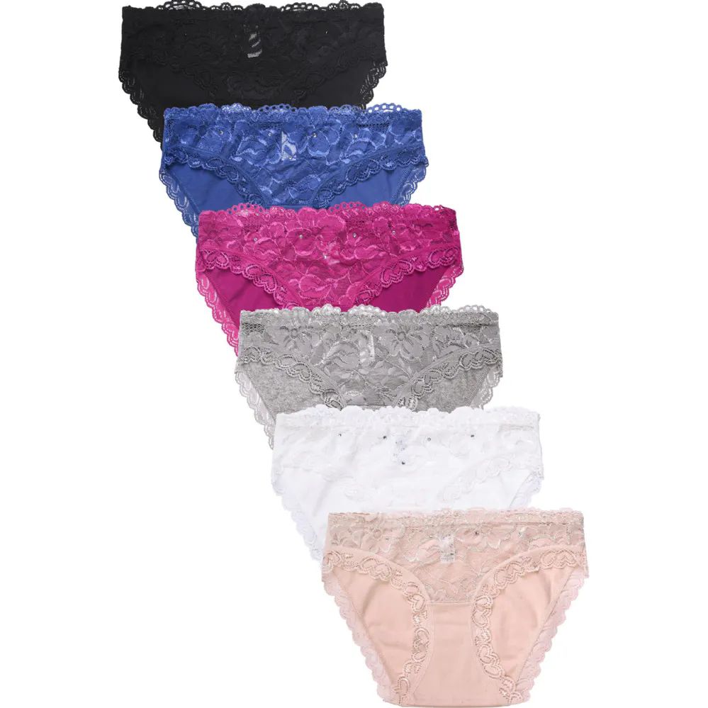 432 Pieces Mamia Ladies Nylon Bikini Panty - Womens Panties & Underwear