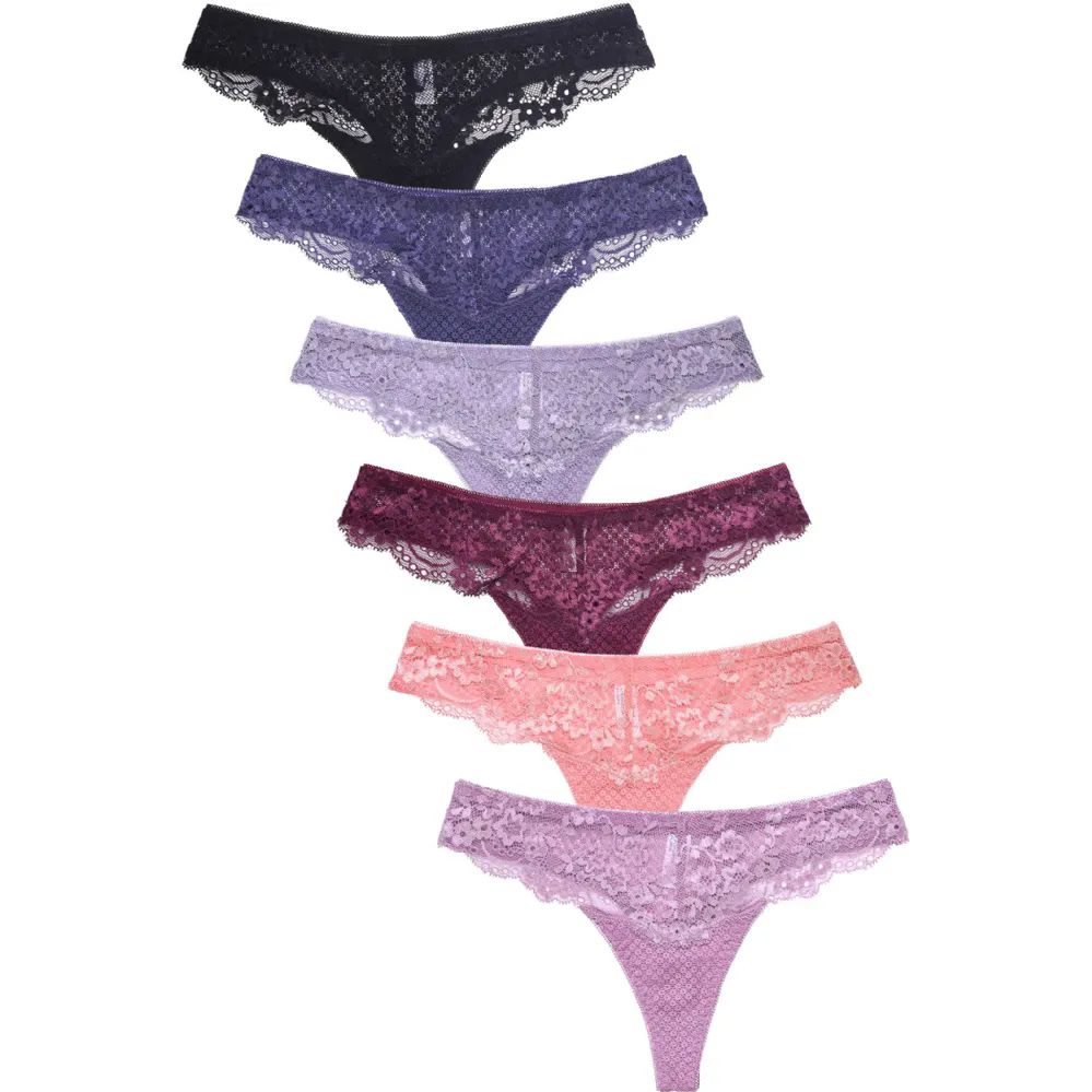 432 Pieces of Mamia Ladies Lace Thong Panty