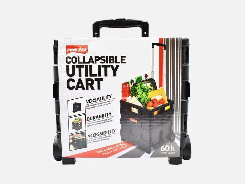 6 Pieces of Medium Size Collapsible Utility Cart