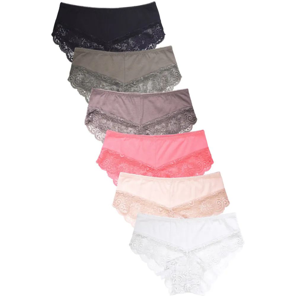 240 Wholesale Womens Lace Panties Size Assorted - at 