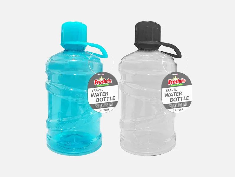 24 Pieces of 67 Oz Plastic Water Bottle Ast Color