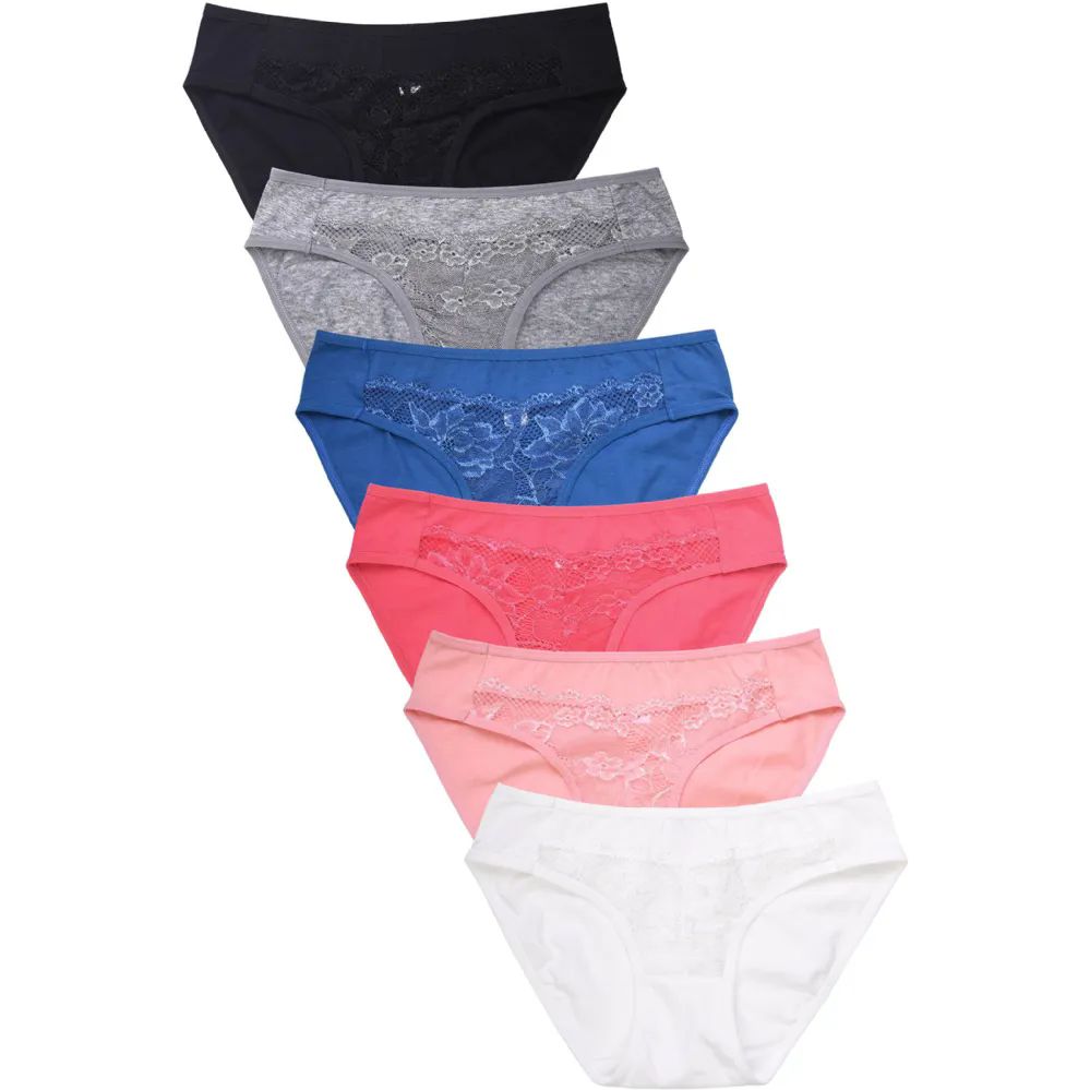 432 Wholesale Sofra Ladies Cotton Bikini Panty - at