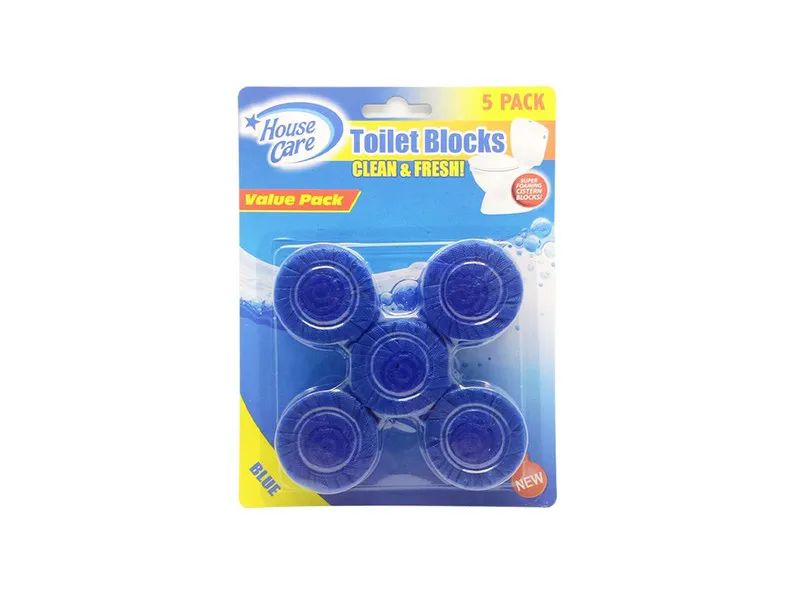 48 Pieces of 1.76 Ounce 5 Pack Toilet Bowl Cleaner Blue