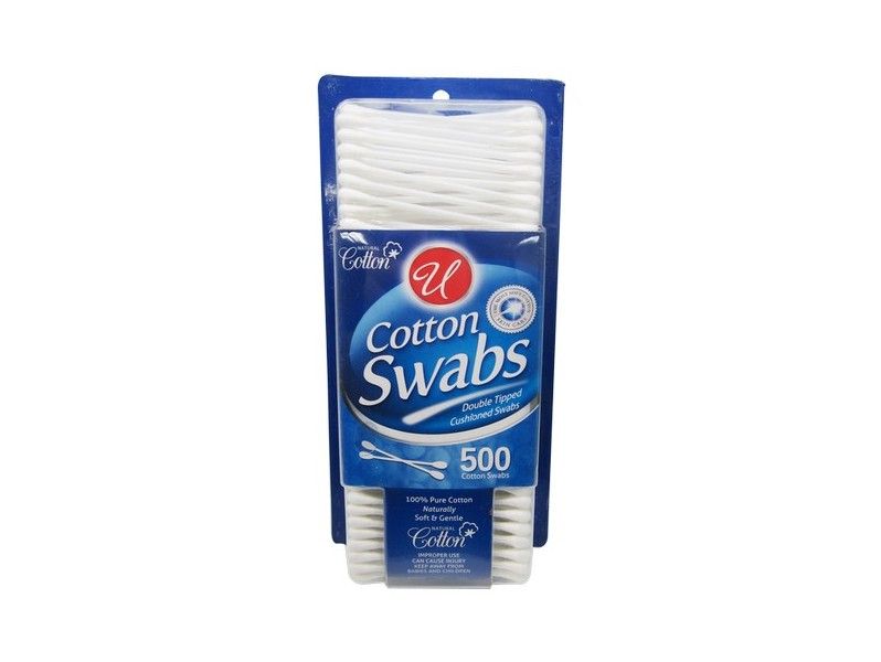 48 Pieces of 500 Count Cotton Swabs