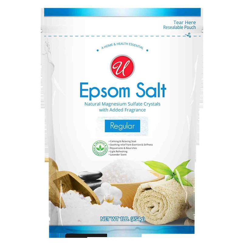 12 Wholesale 1 Pound Epsom Salt Regular Bagged at
