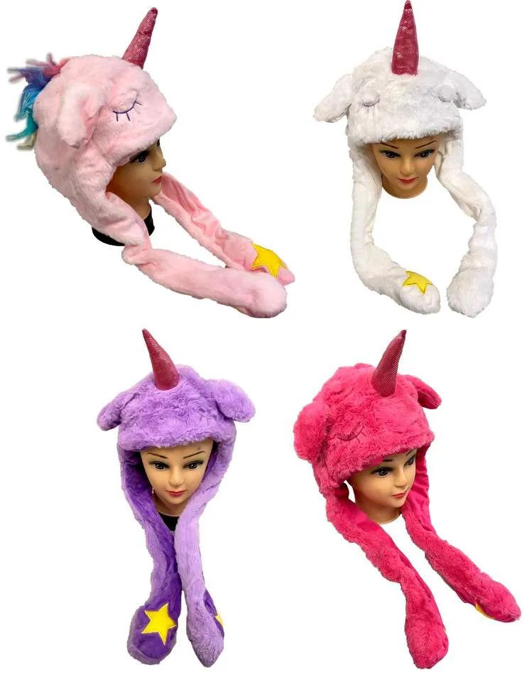 36 Wholesale Wholesale Plush Animal Hats - at 36 Wholesale Wholesale Plush Animal Hats - at