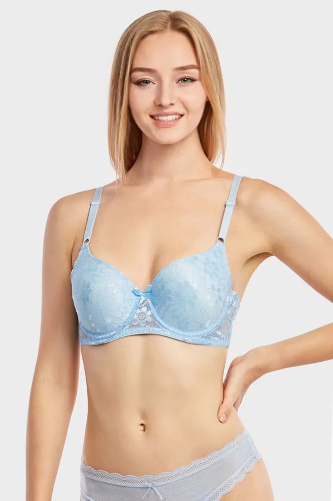 288 Pieces Mamia Ladies Full Cup Lace Bra Cup B - Womens Bras And