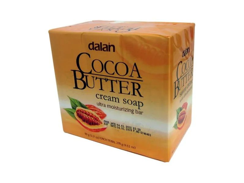 24 Pieces of Dalan Cocoa Butter Soap 3.17 Ounce 3 Pack