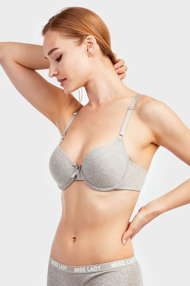288 Wholesale Sofra Ladies Full Cup Cotton Plain Bra B Cup - at 