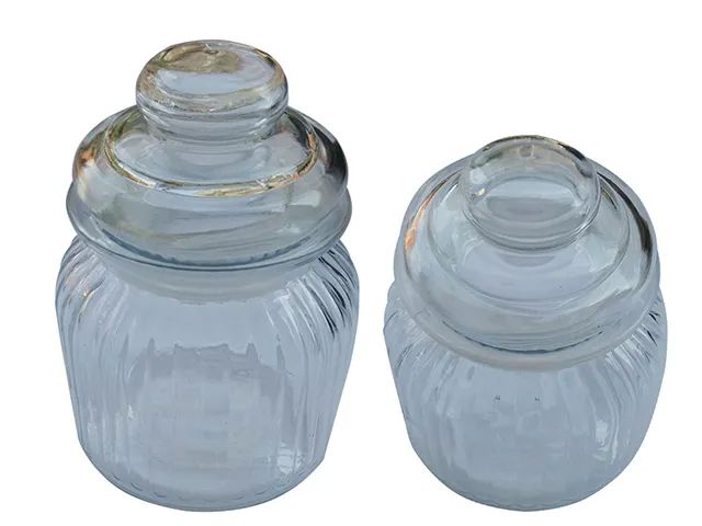 24 Pieces of Glass Jar