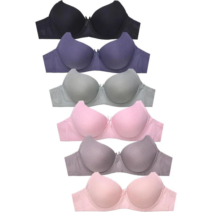 144 Wholesale Sofra Ladies Lace Dd Cup Bra, Plus Size - at 