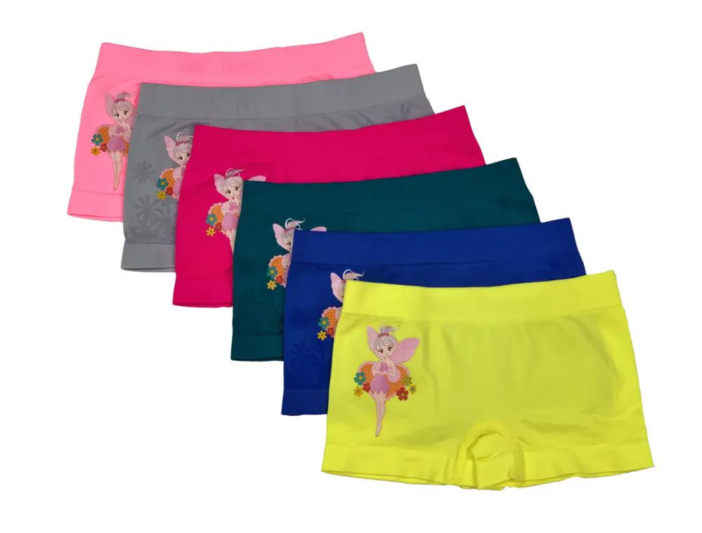 36 Pieces of Femina Girls Seamless Set Assorted Color Size Small