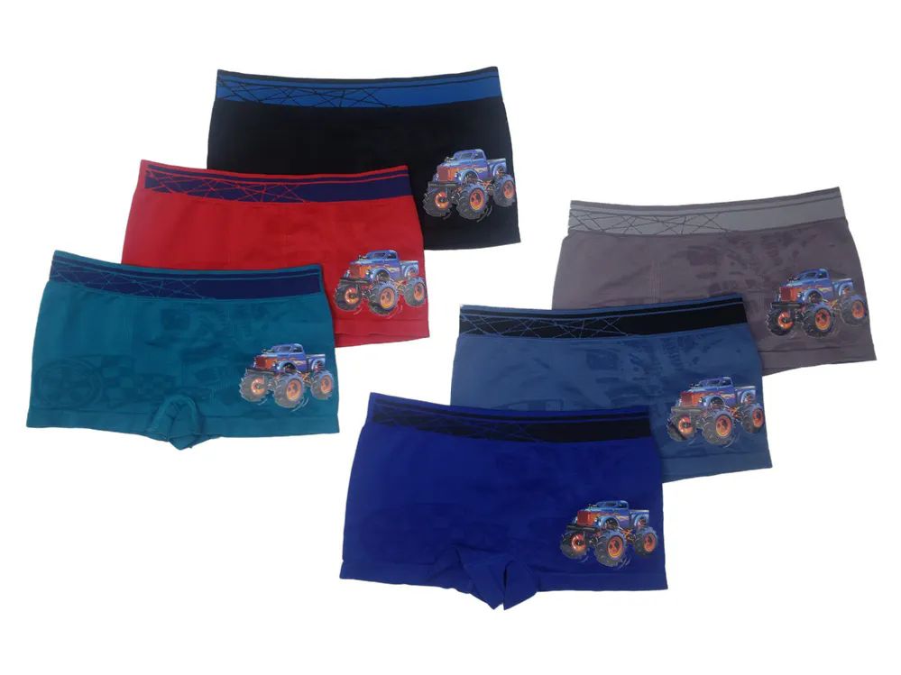 72 Pieces of Boy's Seamless Boxer Size S