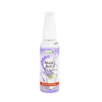 24 Pieces of Toilet Spray 1.85 Oz Lavender Great Scents Put A Lid On it