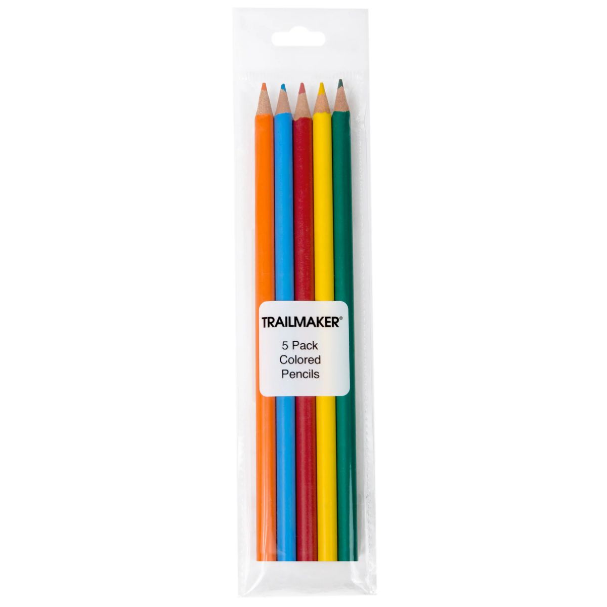100 Wholesale 5 Pack Of Colored Pencils - 100 Pack - at 