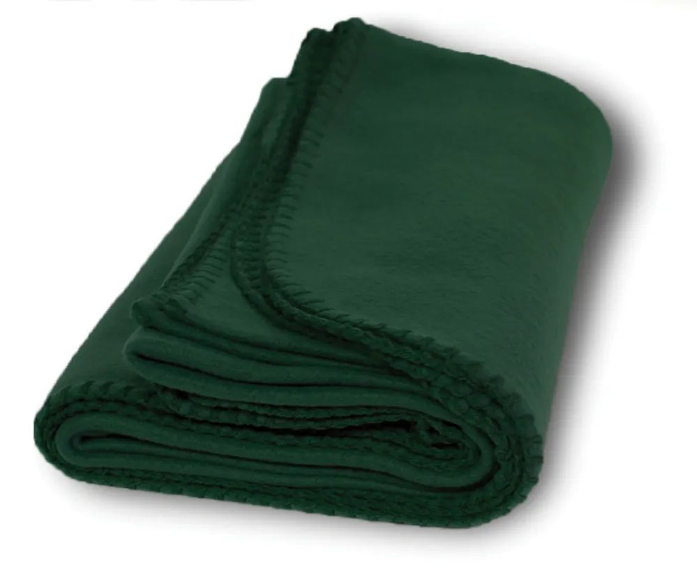 30 Wholesale Promo Fleece Throw In Forest