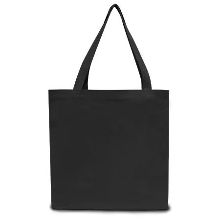 24 Pieces of Canvas Tote Bag 12 Ounce Xlarge In Black