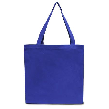 24 Pieces of Canvas Tote Bag 12 Ounce Xlarge In Royal