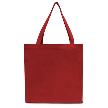 24 Bulk Canvas Tote Bag 12 Ounce Xlarge In Red