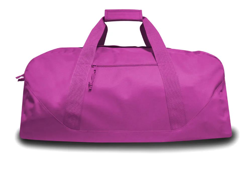 4 Wholesale 600 Denier Polyester Xlarge Duffel Bag In Purple