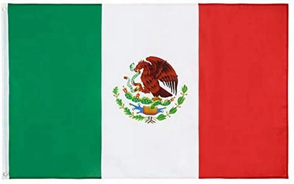 72 Pieces of 3'x5' Flag Of Mexico