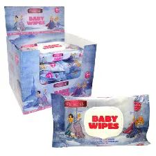 24 Wholesale 40ct Unscented Baby Wipes [princess]