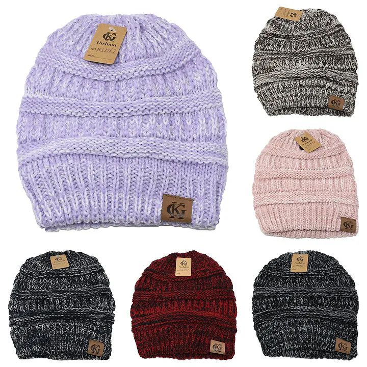 24 Pieces of Women's Winter Knitted Hats