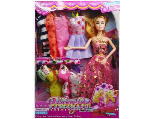 12 Wholesale 11 In Moveable Fashion Doll With Extra Beauty Outfits