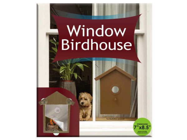 12 Pieces of Window Bird House Watcher
