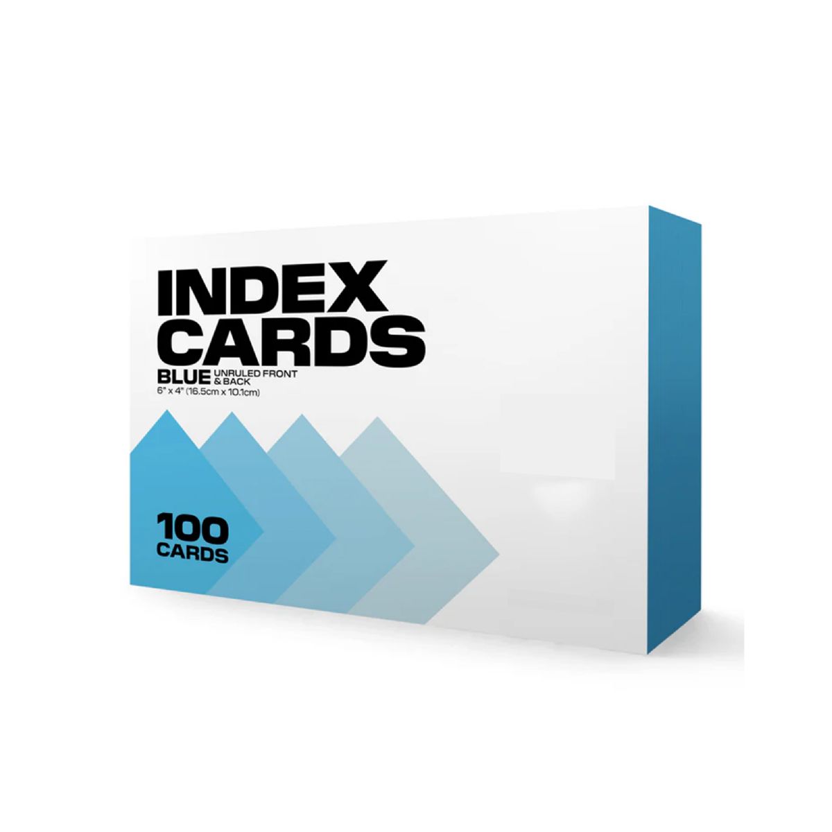 40 Pieces of 100 Ct. 4 X 6, Index Cards Unruled , Blue
