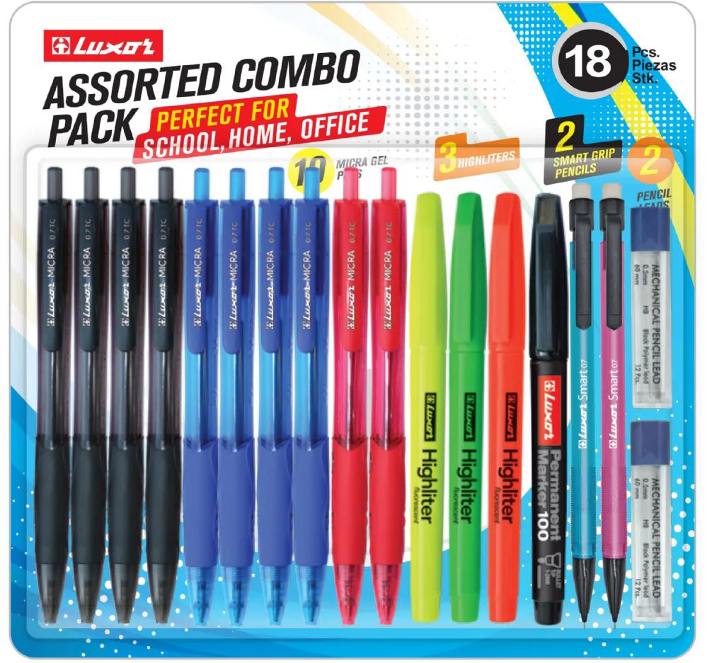 48 Pieces of Assorted Combo Pack (18pc Blister)