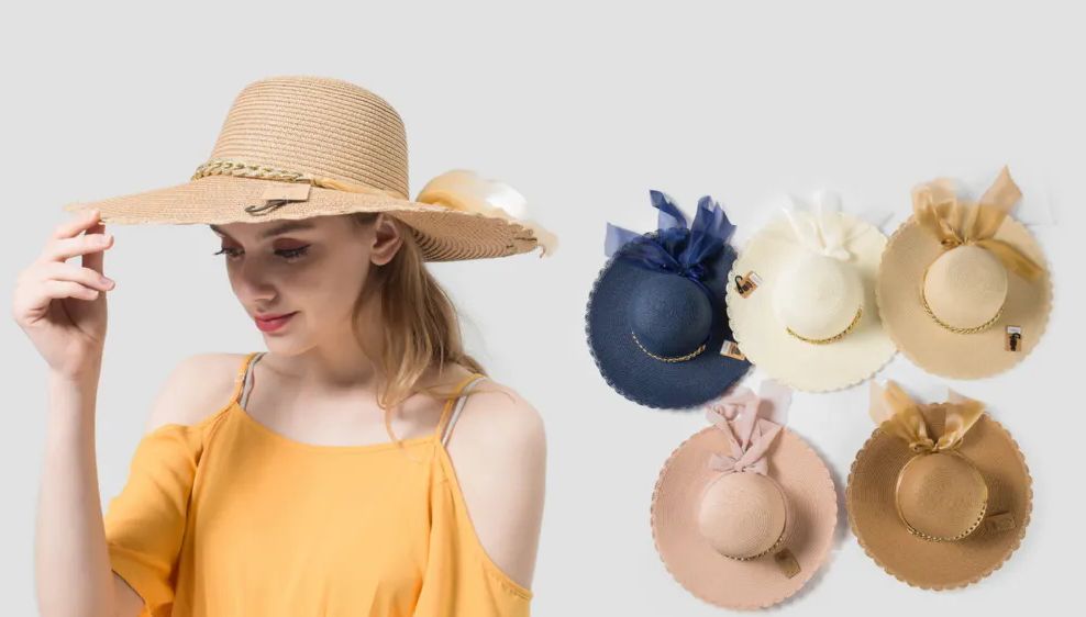 24 Pieces Women's Hat Assorted Colors - Sun Hats
