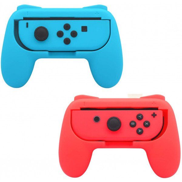 12 Pieces of 2 Pack Wear Resistant Joy Con Controller Hand Grip For Nintendo Switch Joy Con