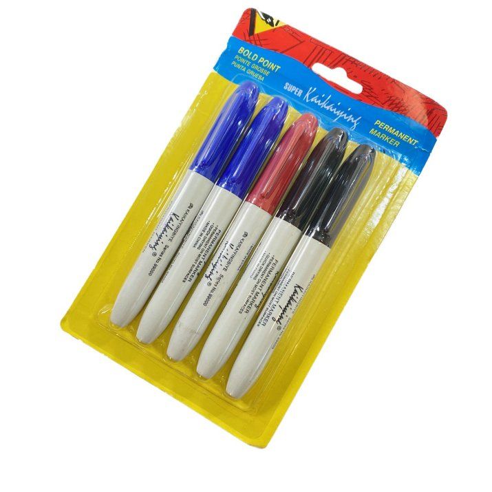 48 Bulk 5pc Thick Colored Markers