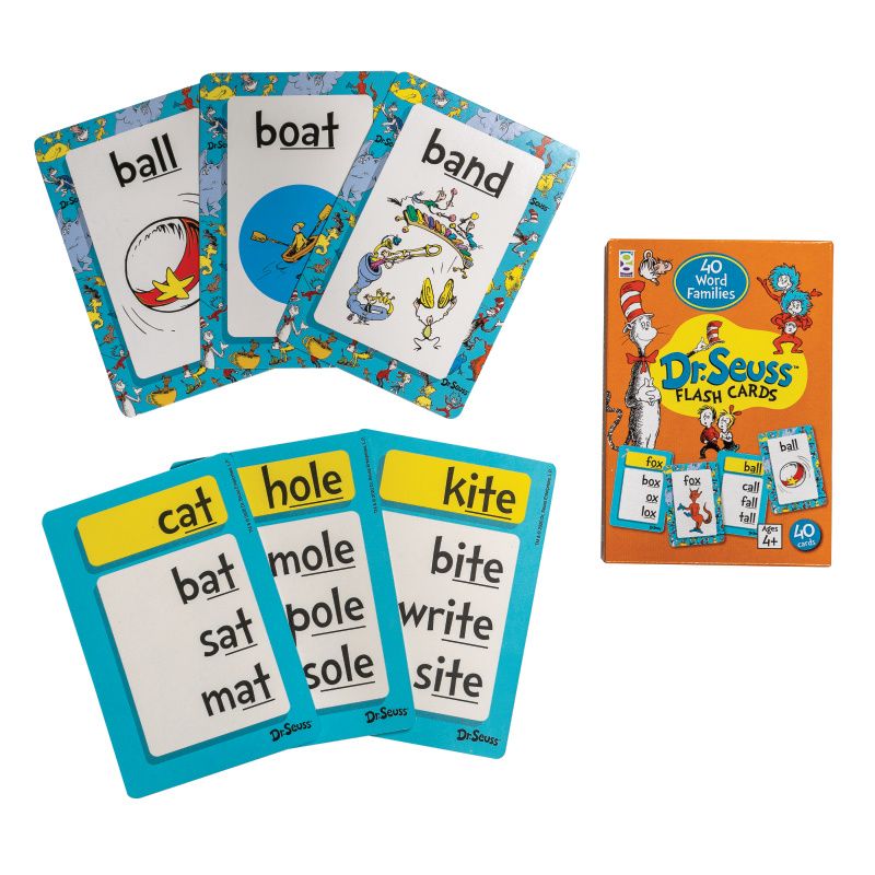 36 Pieces of Dr. Seuss Assorted Flash Cards
